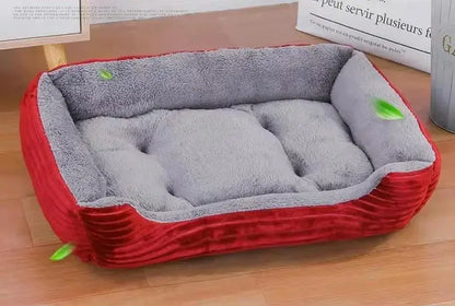 Thick Plush Pet Bed Mat – Soft Cushion for Cats, Dogs & Puppies