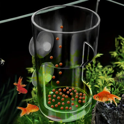 Floating Aquarium Feeder Ring – Non-Slip Fish Feeding Station for Fish Tanks