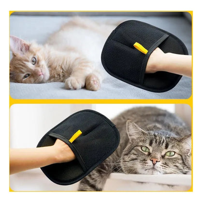 Pet Grooming Glove | Hair Remover Brush for Dogs & Cats