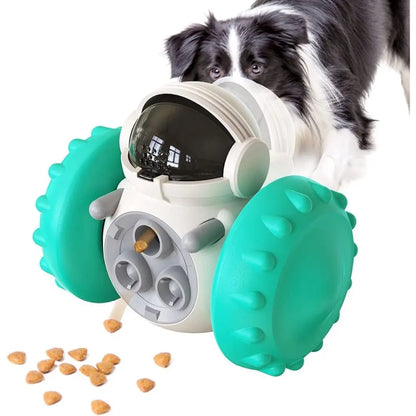 Robot-Shaped Interactive Dog Puzzle Toy – Treat Dispenser Slow Feeder Brain Game