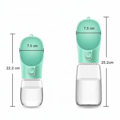 Portable Dog Water Bottle | Leakproof Drinking Bottle for Walks