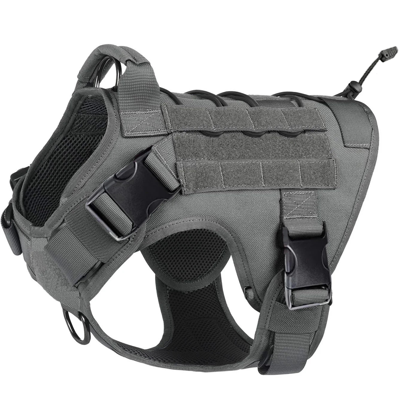 Tactical Dog Harness with Handle — No-Pull Service Vest