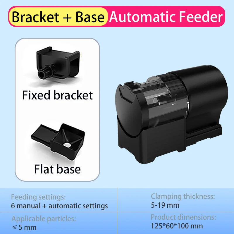 Automatic Fish Tank Feeder – Intelligent Timer for Fish, Turtles & Aquarium Pets