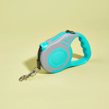 Retractable Dog & Cat Leash – 3m & 5m | Nylon Lead for Small Pets