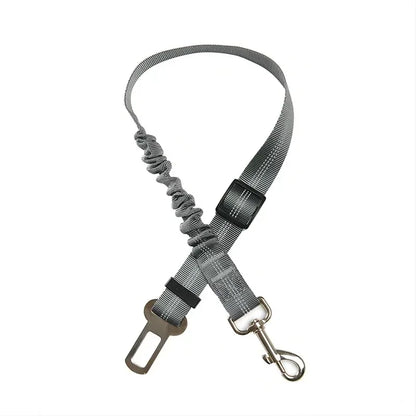 Reflective Dog Car Tether | Adjustable Safety Seat Belt Harness