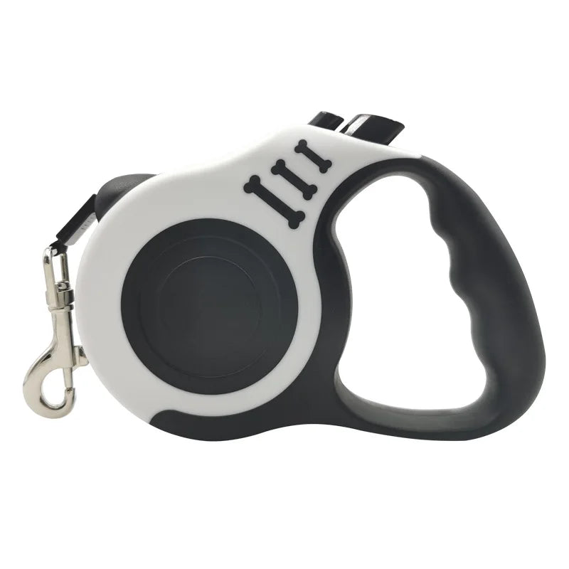 Retractable Dog & Cat Leash – 3m & 5m | Nylon Lead for Small Pets