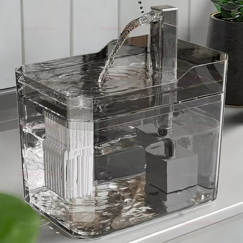 Automatic Cat Water Fountain with Filter & USB Pump