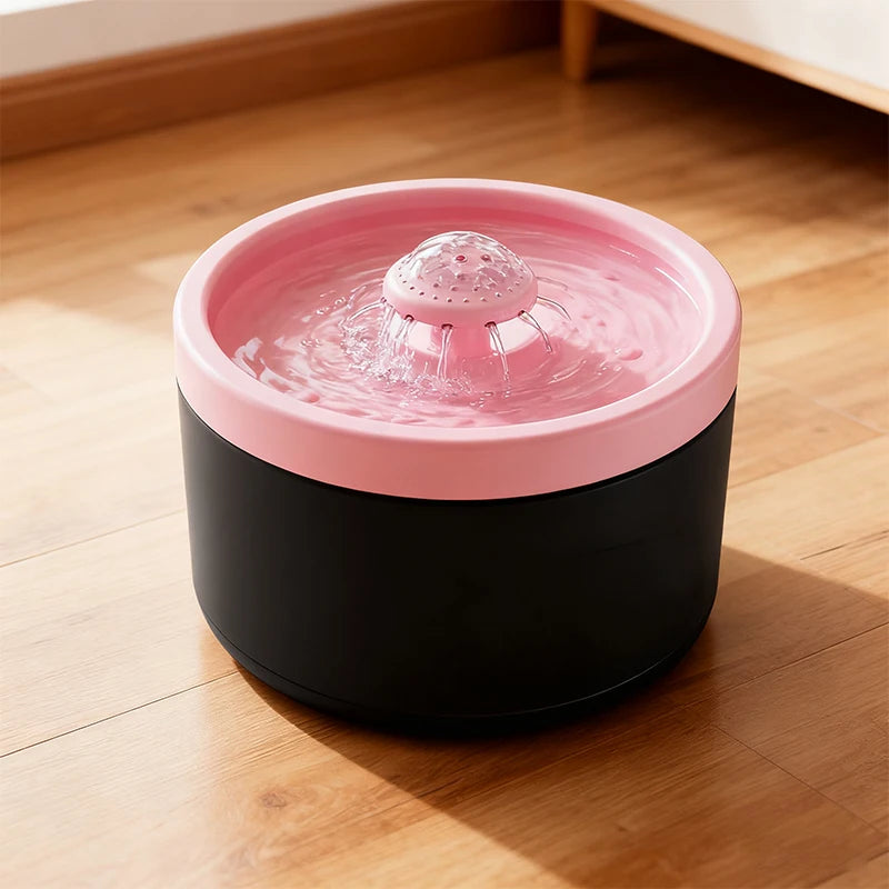 1.8L Automatic Pet Water Fountain – Silent Filter Dispenser for Cats, Dogs & Rabbits