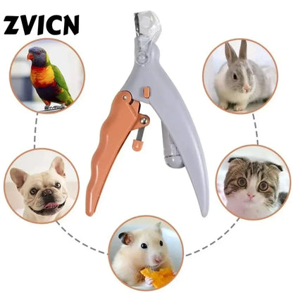 Pet Nail Clipper with LED Light – Precision Trimmer for Dogs & Cats