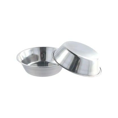Stainless Steel Pet Bowl – Large Capacity Non-Rust Food & Water Bowl for Dogs & Cats