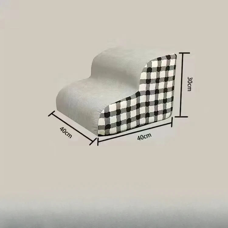 Non-Slip Pet Stairs – 2 & 3 Step Foam Steps for Dogs & Cats